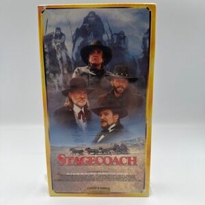 Stagecoach VHS 1991 StarMaker Willie Nelson Johnny Cash Waylon Jennings Sealed
